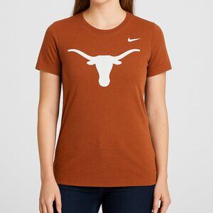 Nike‎ Dri-Fit Texas Longhorns T-Shirt Women’s Medium Burnt Orange Pre-Owned